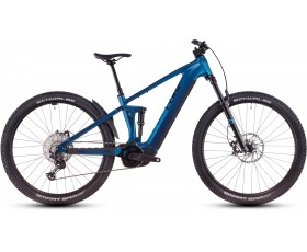 VTT ELECTRIQUE CUBE STEREO HYBRID ONE22 SLX ELECTRICBLUE N BLACK 2025