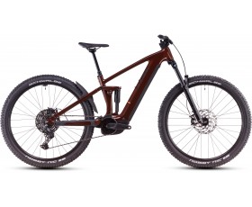 VTT ELECTRIQUE CUBE STEREO HYBRID ONE44 PRO BOURBON N BLACK 2025