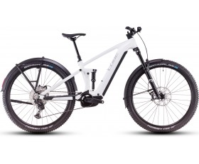 VTT ELECTRIQUE CUBE STEREO HYBRID ONE44 EXC ALLROAD METALLICWHITE N BLACK 2025