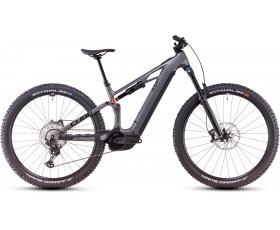 VTT ELECTRIQUE CUBE STEREO HYBRID ONE44 HPC SLX SLABGREY N ORANGE 2025