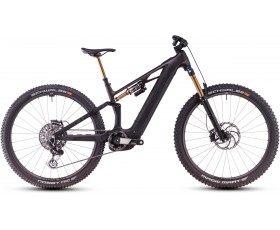 VTT ELECTRIQUE CUBE STEREO HYBRID ONE44 HPC SLT LIQUIDLAVA N BLACK