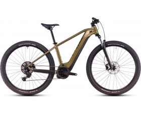 VTT ELECTRIQUE CUBE REACTION HYBRID PERFORMANCE 500 GOLDENLIME N BLACK 2025