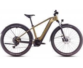 VTT ELECTRIQUE CUBE REACTION HYBRID PERFORMANCE 500 ALLROAD GOLDENLIME N BLACK 2025