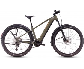 VTT ELECTRIQUE CUBE REACTION HYBRID PRO ALLROAD DUSTYOLIVE N GOLD