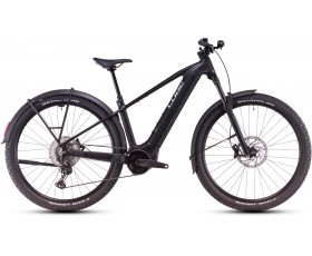 VTT ELECTRIQUE CUBE REACTION HYBRID RACE ALLROAD BLACK N METAL 2025