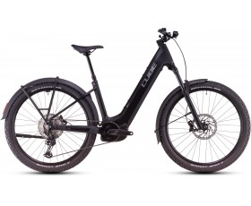 VTT ELECTRIQUE CUBE REACTION HYBRID RACE ALLROAD BLACK N METAL EASY ENTRY