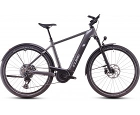 VELO URBAIN ELECTRIQUE CUBE NURIDE HYBRID SLT ALLROAD GRAPHITE N FOSSIL 2025