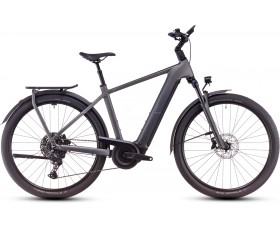 VELO URBAIN ELECTRIQUE CUBE KATHMANDU HYBRID PRO SLABGREY N CHROME 2025