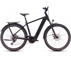 VELO URBAIN ELECTRIQUE CUBE KATHMANDU HYBRID EXC BLACK N PRISM 2025