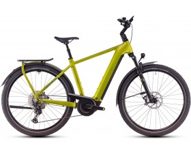 VELO URBAIN ELECTRIQUE CUBE KATHMANDU HYBRID EXC LIZARD N JUNIPER 2025