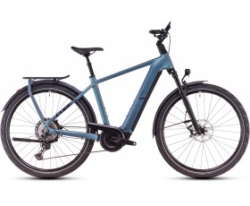 VELO URBAIN ELECTRIQUE CUBE KATHMANDU HYBRID SLX SMARAGDGREY N BLACK 2025