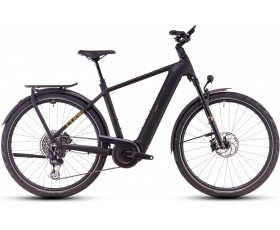 VELO URBAIN ELECTRIQUE CUBE KATHMANDU HYBRID SLT GOLDDUST N BLACK 2025