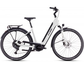 VELO URBAIN ELECTRIQUE CUBE SUPREME HYBRID ONE 500 DESERTSTONE N BLACK EASY ENTRY 2025