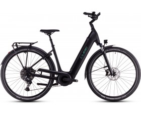 VELO URBAIN ELECTRIQUE CUBE SUPREME HYBRID PRO 625 BLACK N SPECTRAL EASY ENTRY  2025