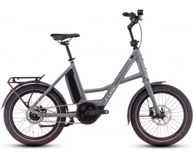 VELO URBAIN ELECTRIQUE CUBE COMPACT HYBRID COMFORT 500 FLASHGREY N`SMOKE 20" 2025