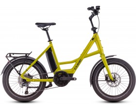 VELO URBAIN ELECTRIQUE CUBE COMPACT HYBRID 500 LIZARD N REFLEX 20" 2025