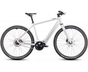 VELO URBAIN ELECTRIQUE CUBE EDITOR HYBRID SLX 400X SLEEKGREY N SPECTRAL 2025