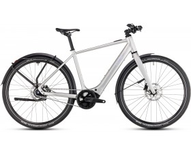 VELO URBAIN ELECTRIQUE CUBE EDITOR HYBRID SLX FE 400X SLEEKGREY N SPECTRAL 2025