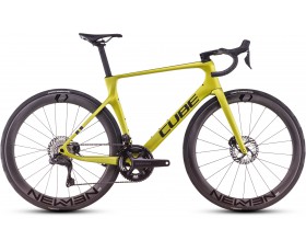 VELO ROUTE CUBE AGREE C:62 RACE FLASHLIME N BLACK 2025