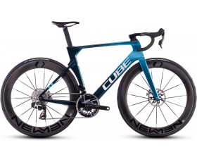 VELO ROUTE CUBE LITENING AERO C:68X SLX CHROMEBLUE N LIQUIDBLUE 2025