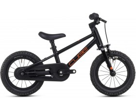 VELO ENFANT CUBE NUMOVE 120 RT BLACK N ORANGE 12" 2025