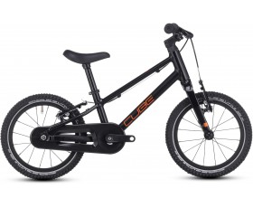 VELO ENFANT CUBE NUMOVE 140 BLACK N ORANGE 14" 2025