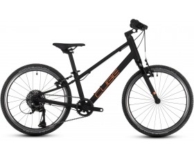 VELO ENFANT CUBE NUMOVE 200 BLACK N ORANGE 20" 2025