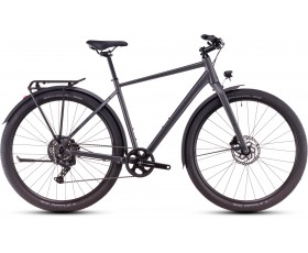 VELO URBAIN CUBE HYDE ONE FE GRAPHITE N BLACK 2025