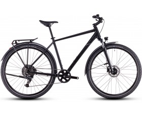 VELO URBAIN CUBE NATURE ONE ALLROAD BLACK N BLACK 2025