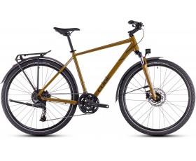 VELO URBAIN CUBE NATURE PRO ALLROAD WILLOWGREEN N BLACK 2025